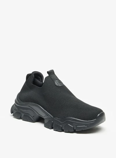 Flora Bella Women Textured Slip-On Casual Sneakers