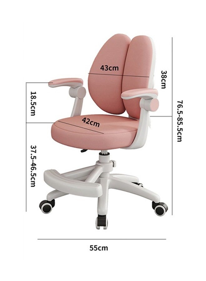 Vividorad Ergonomic Office Chair, Comfort Swivel Home Office Task Chair, Breathable Mesh Desk Chair, Lumbar Support Computer Chair with Flip-up Arms and Adjustable Height - Image 2