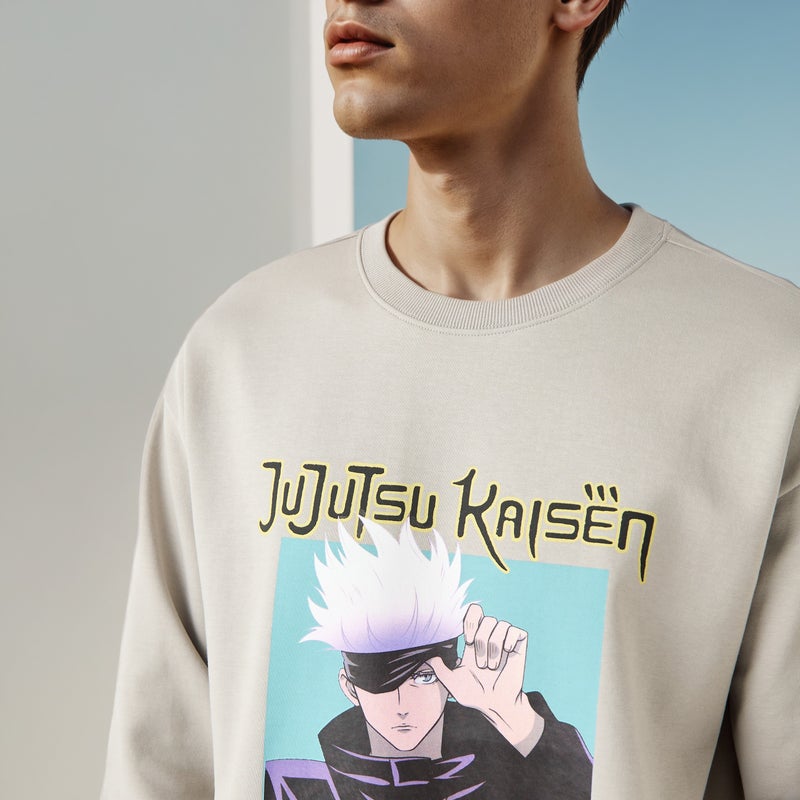 SP Characters Jujutsu Kaisen Graphic Print Sweatshirt - Image 4