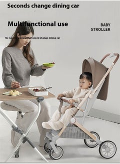 Baby Stroller, Can Sit And Lie,Three Point Safety Belt Lightweight Stroller For Travel, With Handle And Pocket - pzsku/Z0A0DCB1F32407C0B33B3Z/45/_/1735884184/c0361d3d-69d7-4681-8b79-0d72e0d6ef53