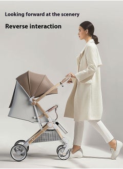 Baby Stroller, Can Sit And Lie,Three Point Safety Belt Lightweight Stroller For Travel, With Handle And Pocket - pzsku/Z0A0DCB1F32407C0B33B3Z/45/_/1735889541/51cbed28-ae80-499b-9e2d-5caa80472403