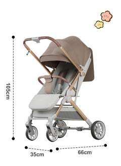 Baby Stroller, Can Sit And Lie,Three Point Safety Belt Lightweight Stroller For Travel, With Handle And Pocket - pzsku/Z0A0DCB1F32407C0B33B3Z/45/_/1735889552/1a583965-e0c5-46b7-89c2-d7f38925316a