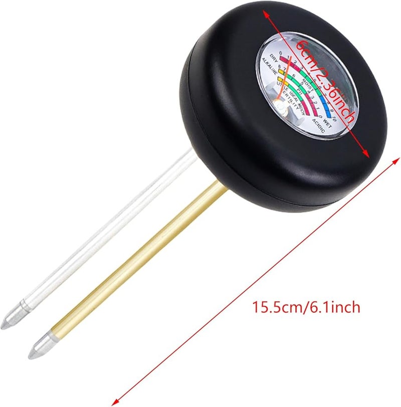 Soil Fertility Testing Meter With 2 Probes For Garden Patio Plant No Battery Required - Image 5