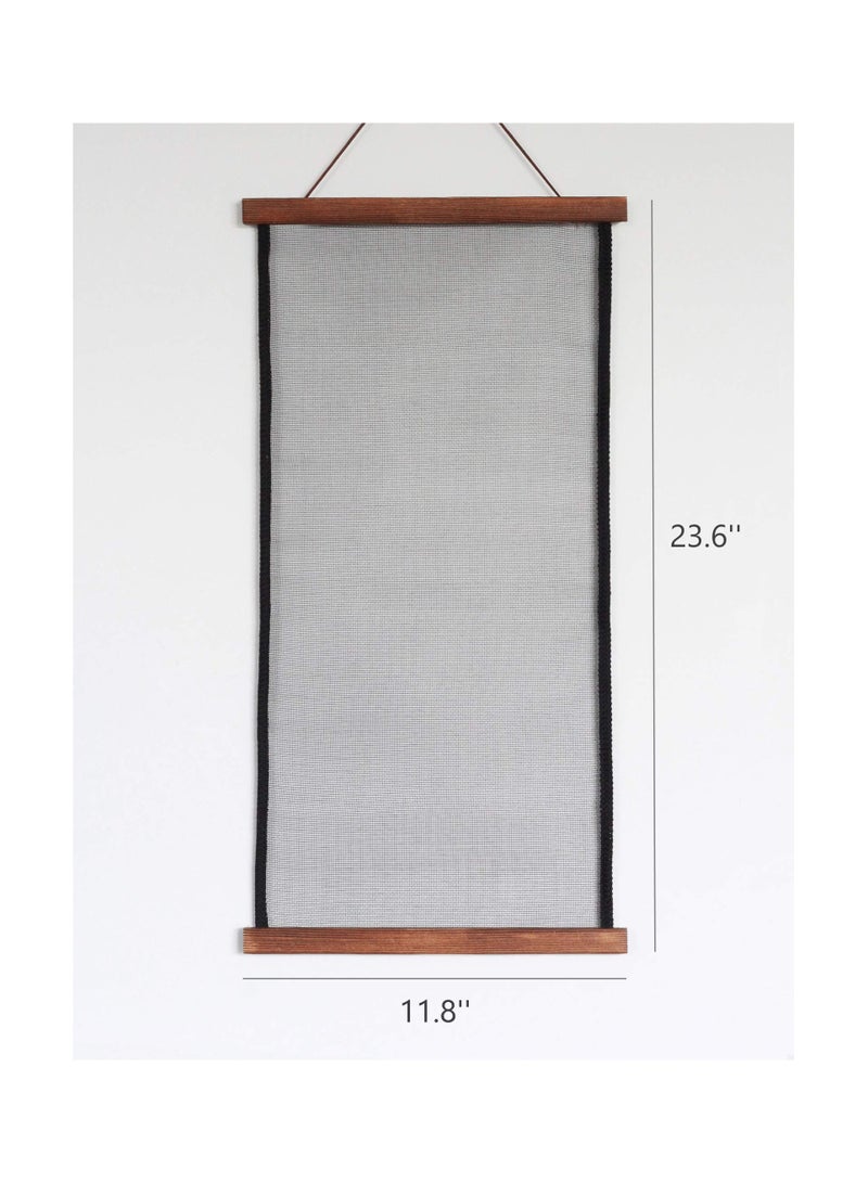 KASTWAVE Wall Mounted Earring Jewelry Organizer, Display Wall Hanging Earring Organizer Wall Jewelry Organizer for Studs Dangle Earrings Rings and Necklaces - Image 5