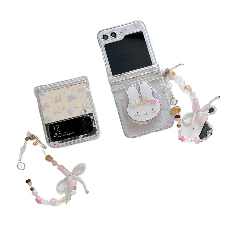 غطاء MagSafe | مغناطيس قوي | لـ Samsung Galaxy Z Flip 6 | شفاف PC - Image 4