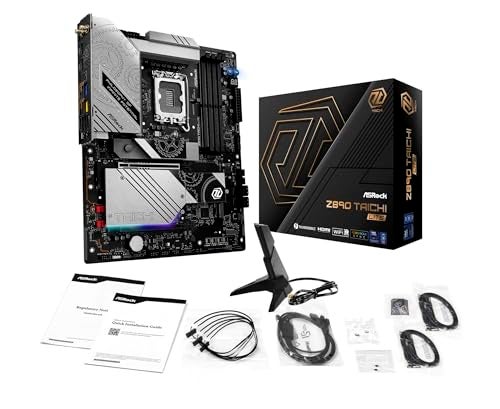 ASRock Z890 Taichi Lite Intel Core Ultra LGA1851 RL-ILM WiFi 7 ATX Motherboard DDR5 9200 MHz 256 GB PCIe 5.0 Thunderbol - Image 3