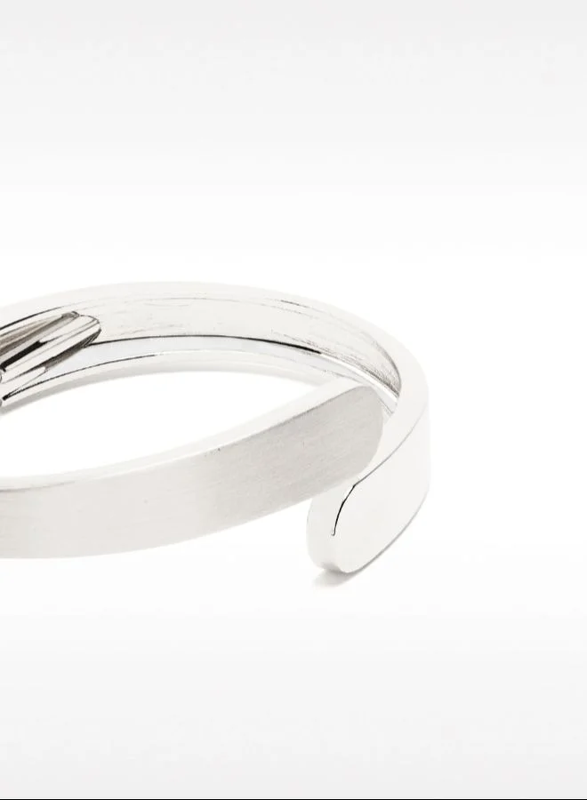 PARFOIS Rigid Silver Bracelet