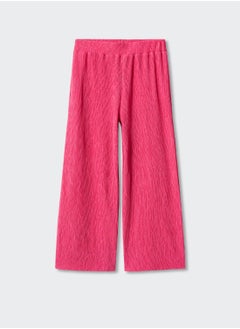 Kids Textured Culotte Trousers