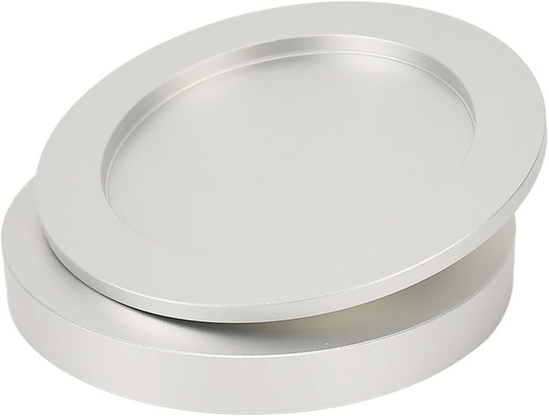 حامل سماعة من المعدن الفضي لهوم بود الجيل الثاني، قابل للدوران 360 درجة مع قاعدة سيليكونية للمكتب - Image 4