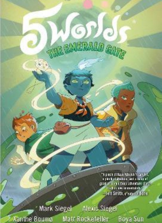 5 Worlds Book 5 The Emerald Gate Siegel Mark and Siegel Alexis