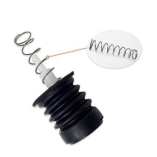UtySty 2 Sets Drain Trap Seal Spring Pull Rod Switch Rubber Plug Valve Rubber Sealing Stopper Replacement Universal for Twin Tub Washer Dryer 2 in 1 Combo Washing Machine Accessories - Image 3