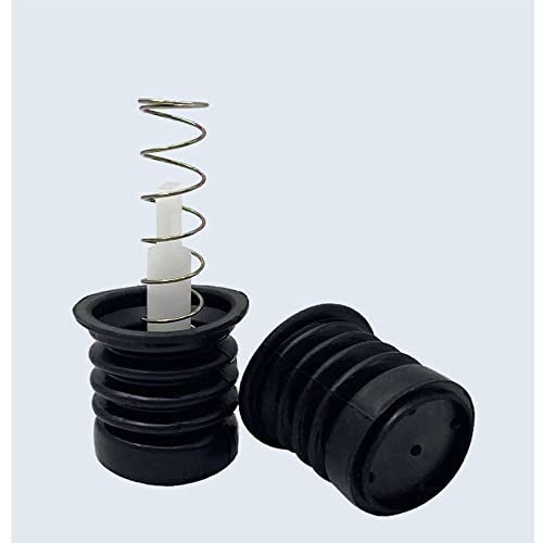 UtySty 2 Sets Drain Trap Seal Spring Pull Rod Switch Rubber Plug Valve Rubber Sealing Stopper Replacement Universal for Twin Tub Washer Dryer 2 in 1 Combo Washing Machine Accessories - Image 5