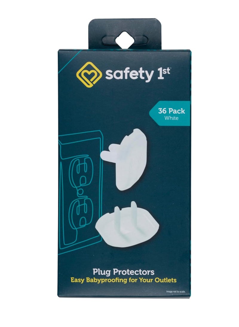 Safety 1st Electrical Outlet Baby Proof Covers, Secure Outlet Plugs, Baby Proofing, 36 Count