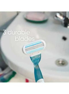 Gillette Gillette Venus Women's Razor Blade Refills Blue 4 count  - Image 2