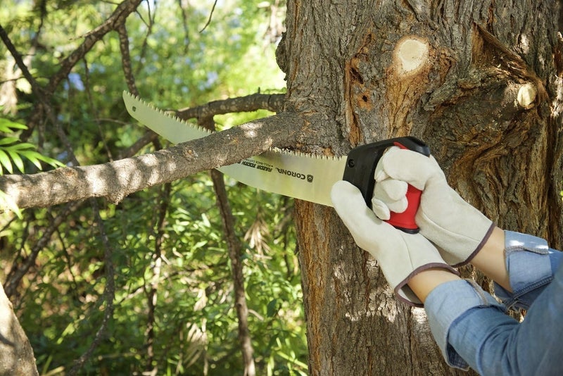 Corona Tools 18-Inch RazorTOOTH Pruning Saw | Heavy-Duty Hand Saw with Curved Blade | D-Handle Design for Gloved or 2-Handed Operation | Cuts Branches Up to 10" in Diameter | RS 7510D - Image 2