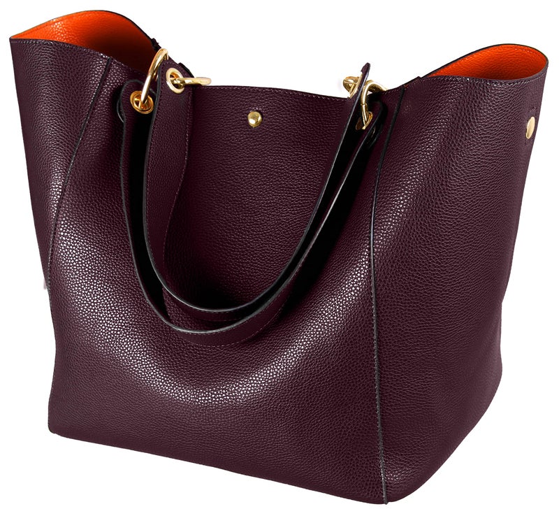 sqlp Large Work Tote Bag for Women Designer Purses and Handbags Big Bucket bags Ladies Travel Crossbody Purse Coffee - Image 1