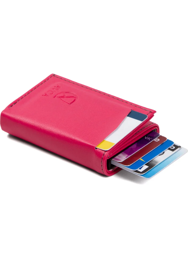 Avca Av A Dos Leather Mechanism Wallet