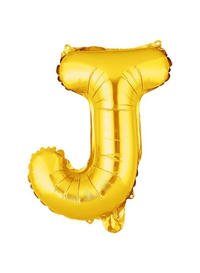 TOY GARDEN Giant Gold Letter J Balloon  Foil Helium Big Single Mylar Balloon Birthday Party Decoration Supply Baby Shower Event - Image 1