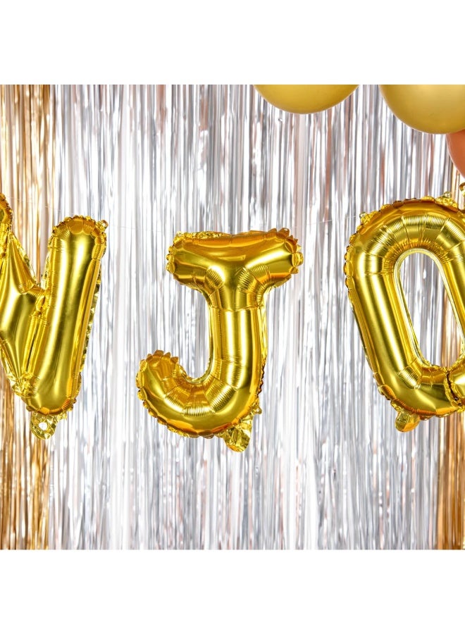 TOY GARDEN Giant Gold Letter J Balloon  Foil Helium Big Single Mylar Balloon Birthday Party Decoration Supply Baby Shower Event - Image 2