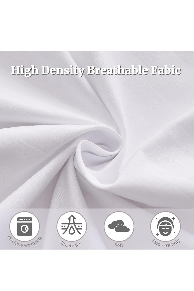 Pioneer sleep like never before Full Body Pillow Insert with White Cover- Fluffy Long Bed Pillow for Adults - Firm Large Body Pillow with Washable Cover for Side and Back Sleepers - 20x54 Inch(White) - Image 4