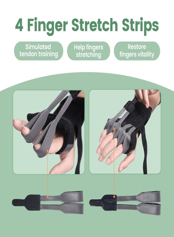DrFinger Radial Nerve Palsy Brace Splint for Finger Extension, Wrist Drop, Crutch Palsy, Mcp Arthroplasty, Radial Nerve Injury, Finger Limp, Stroke Recovery, Adjustable Hand Stabilizer fit Right & Left Hand - Image 4