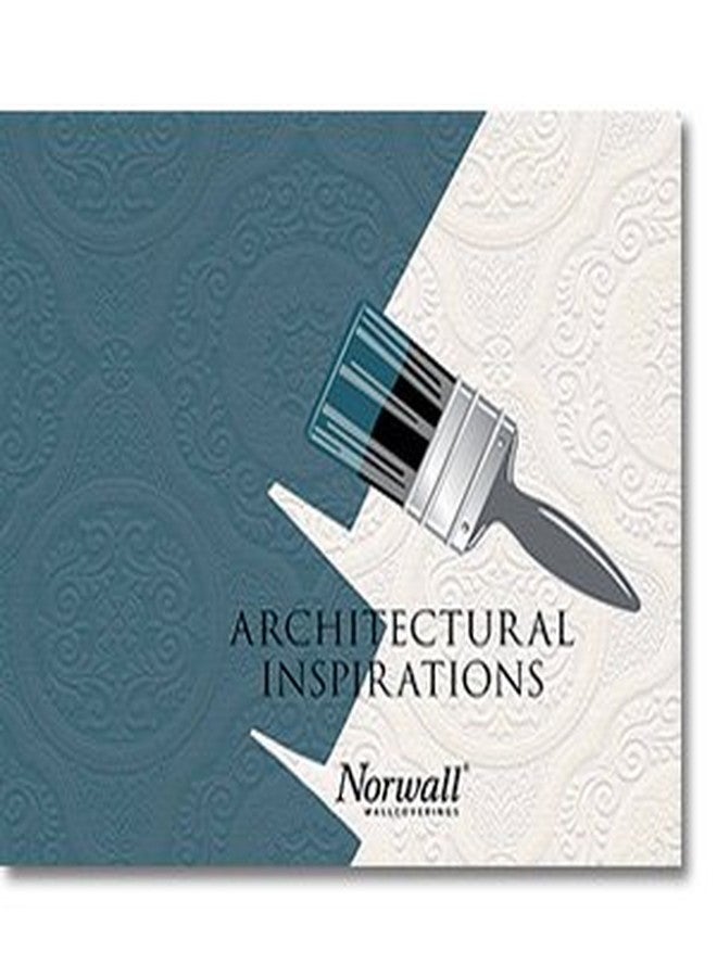 Norwall Manhattan Comfort Jackson Series Vinyl Textured and Paintable Design Large Wallpaper Roll, 21" W x 33' L, White - Image 2