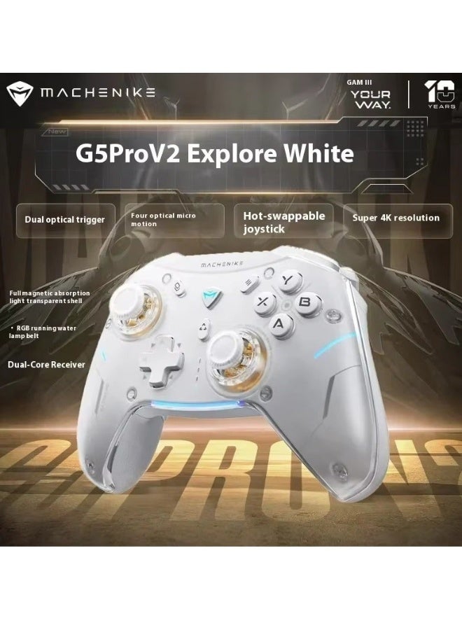 MACHENIKE G5Pro V2 Ultimate Gaming Controller Optical Trigger ABXY Button Hot-Swappable Joystick 4K Resolution For Switch PC - Image 2