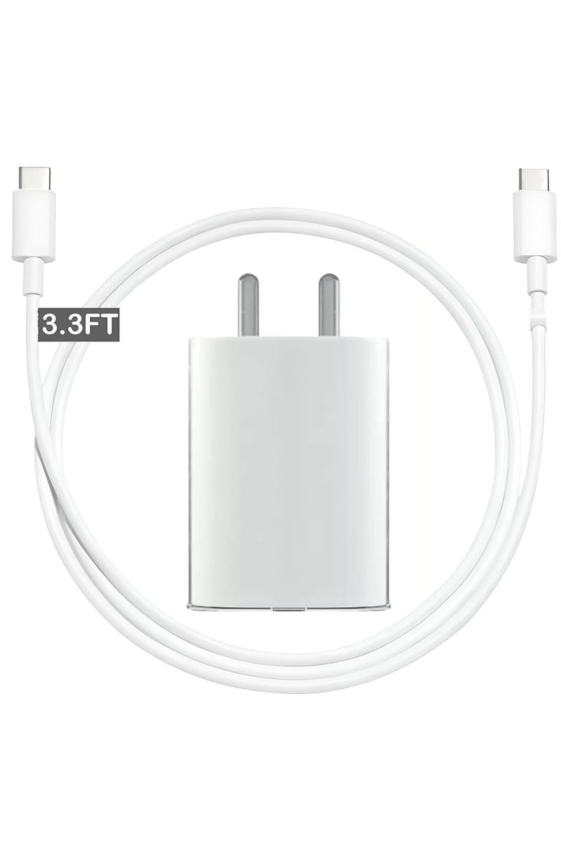 Lynacz Original 45W Fast Charger for Nothing Phone 3A/2A/2/1, CMF Phone 1 | PPS PD 3.0 Type-C Wall Adapter & Cable - Image 2