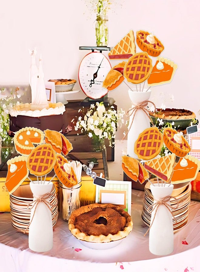 Blisstock 24 Pcs Cutie Pie Birthday Centerpiece Sticks - Image 3
