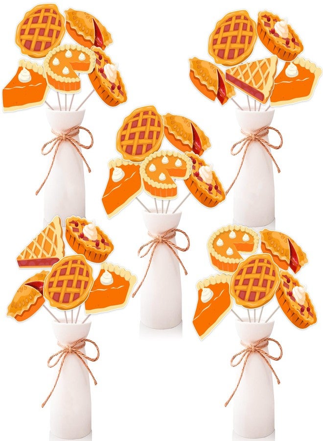 Blisstock 24 Pcs Cutie Pie Birthday Centerpiece Sticks - Image 1