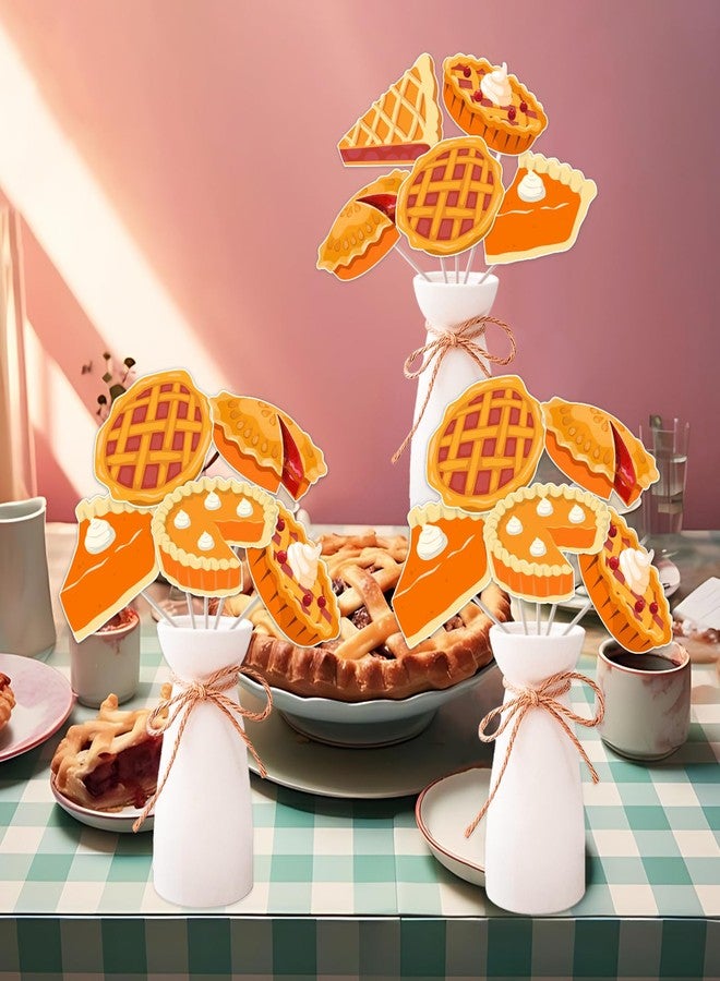 Blisstock 24 Pcs Cutie Pie Birthday Centerpiece Sticks - Image 4