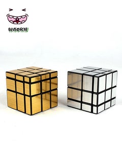 2Pcs Mirror Blocks Magic Cube Rubiks Cube Irregular