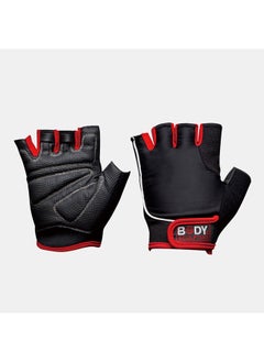BODY SCULPTURE Bods Training Gloves Blk/Red P10  - Image 1