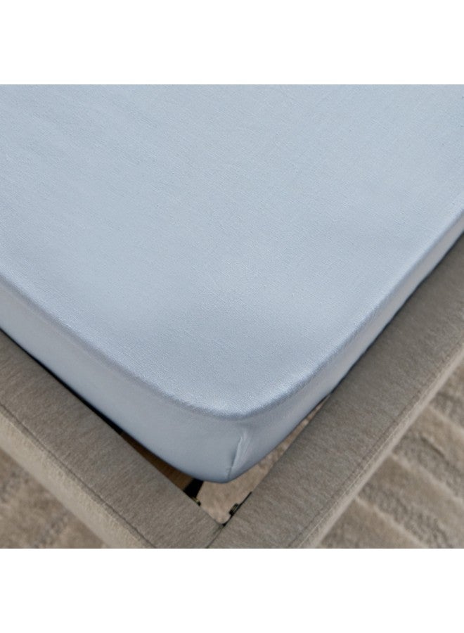 Home Box Bristol Polycotton Double Fitted Sheet 200 x 25 x 140 cm  - Image 4