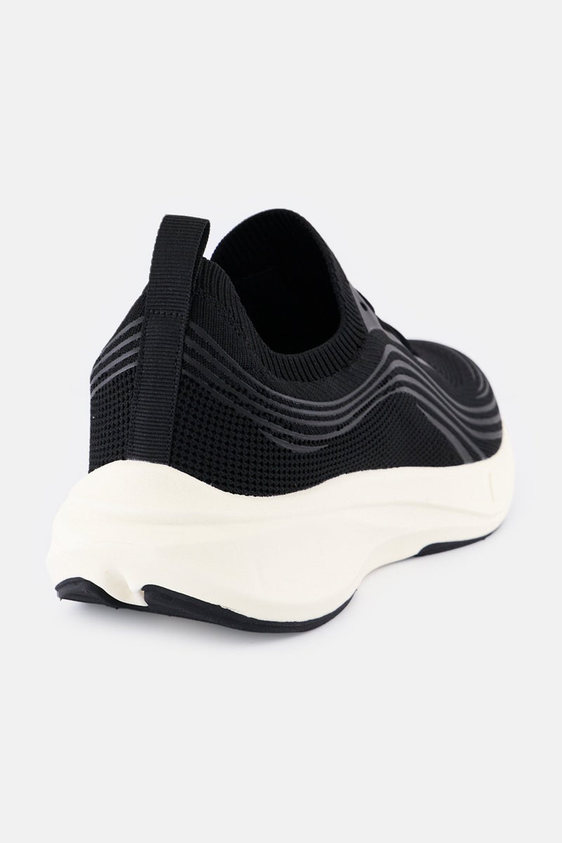 RBX Men Lace Up Outdoor Shoes, Black - Image 3