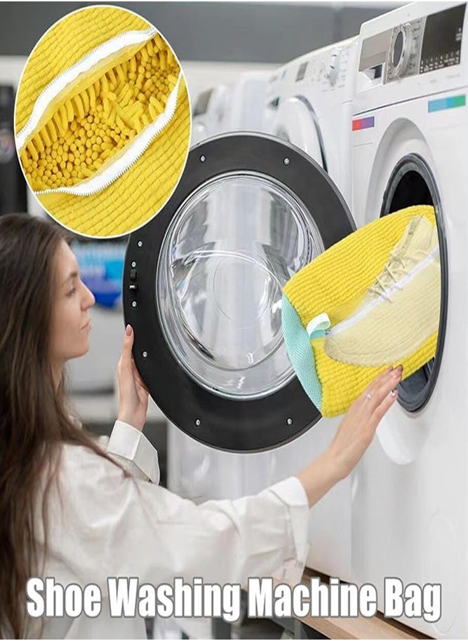 Mesh Shoe Washing Bag – Reusable Laundry Organizer for Sneakers & Footwear