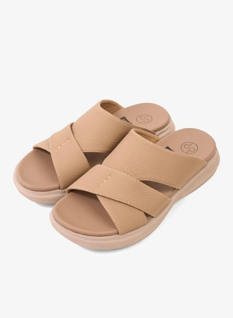 Comfort Plus  COMFORT PLUS CLOUD STEP ARABIC SANDALS KHAKI for Men | Best Price UAE