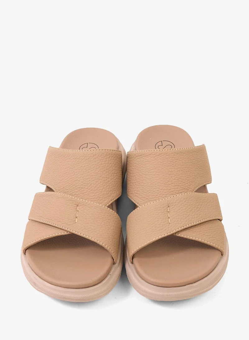 Comfort Plus  COMFORT PLUS CLOUD STEP ARABIC SANDALS KHAKI for Men | Best Price UAE
