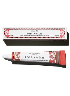 BENAMÕR Benamor Rose Amelie Moisturising Lip Cream with Shea Butter Argan Oil Aloe Vera Natural Ingredients Paraben Free Vegan Hydrating 10ml  - Image 1