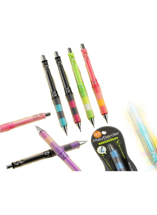 Pilot Ergonomic Mechanical Pencil 0.5Mm Anti-Fatigue For Spring Outings And Sketching, Elementary School Students' Writing, Limited Edition, Green And Blue Hdgcl50R-Pmg Imported - Image 1