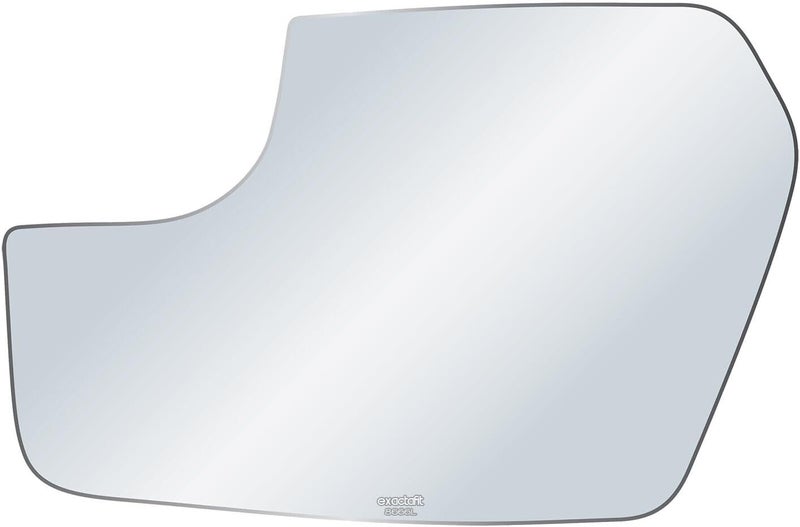 Rugged TUFF exactafit 8666L Driver Side Mirror Glass Replacement Repair Compatible With 2011-2012 Ford Fusion, 2011 Mercury Milan - Image 1