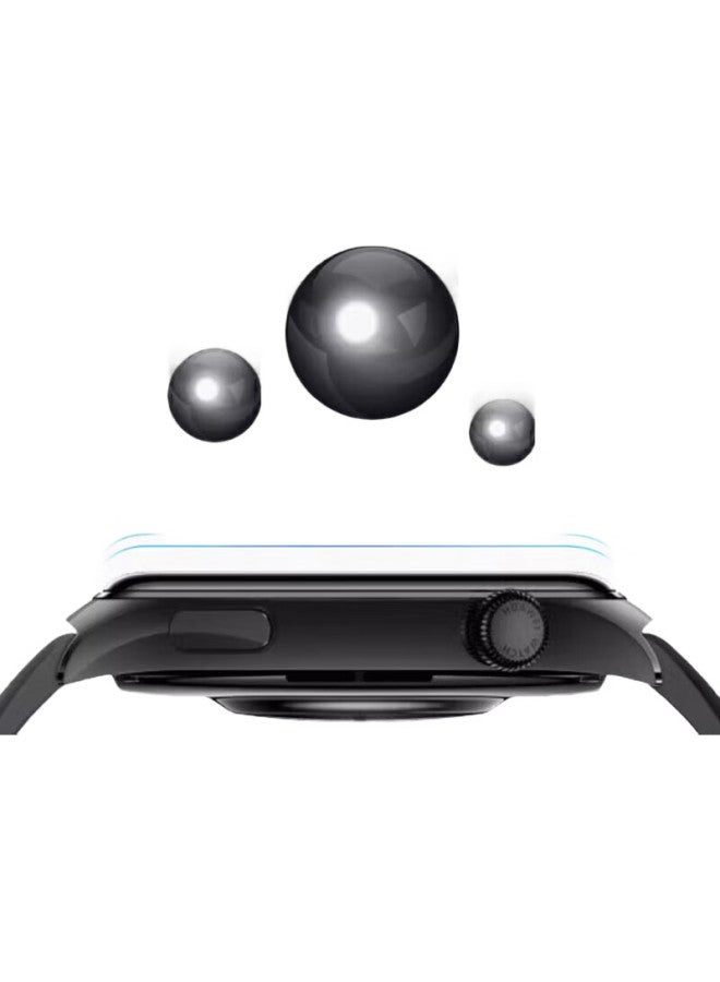 Stiger [2-Pack] Screen Protector For Huawei Watch 4/3, Non-Tempered Glass Composite Film, Full Screen Coverage, Hd Clear, Shockproof, Scratch-Resistant, Fingerprint-Resistant Protective Film For 46Mm Watch Face - Image 2