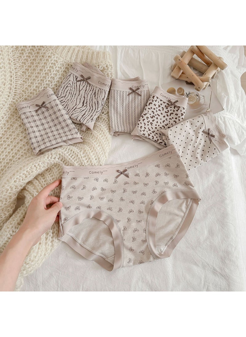 Generic - Comfy Cotton Autumn-Winter Brushed Thermal Underwear for Women Dotted grid - Image 1