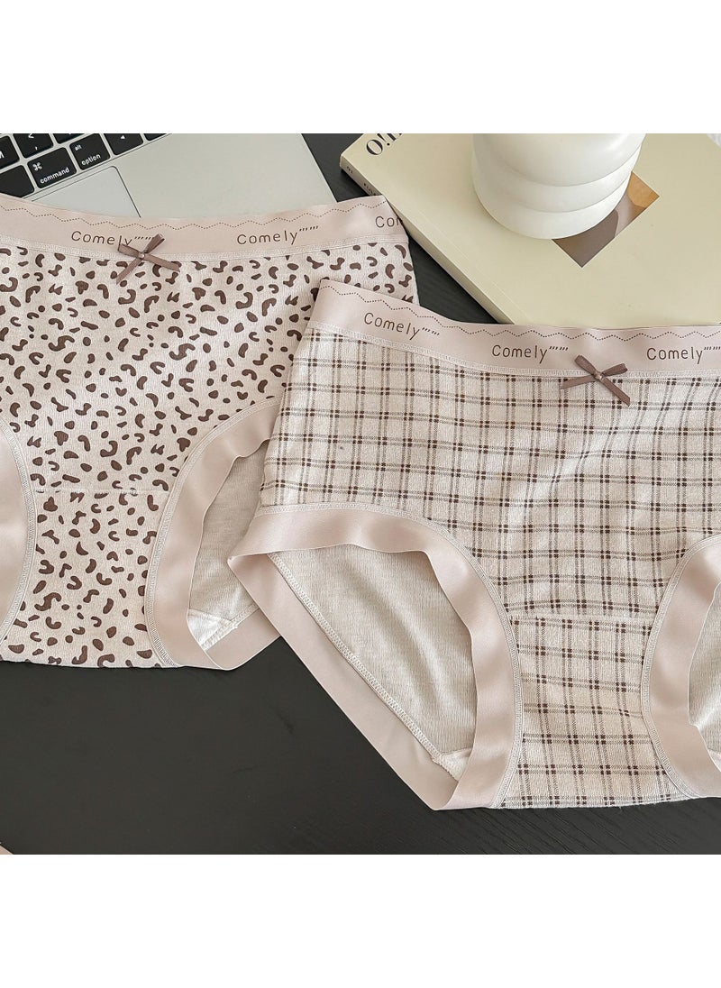 Generic - Comfy Cotton Autumn-Winter Brushed Thermal Underwear for Women Dotted grid - Image 1