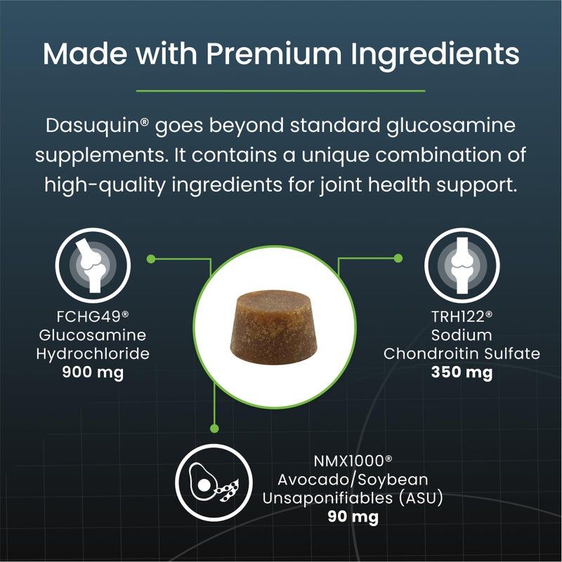 Nutramax Laboratories Nutramax Dasuquin for Large Dogs, Joint Health Supplement, Contains Glucosamine for Dogs, Plus Chondroitin, ASU and More, Supports Healthy Joints, Soft Chews, 84 Count - Image 5