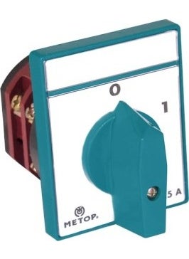Metop 1X16A 0-1 On Off Single Phase Pako Switch MT015-16A 