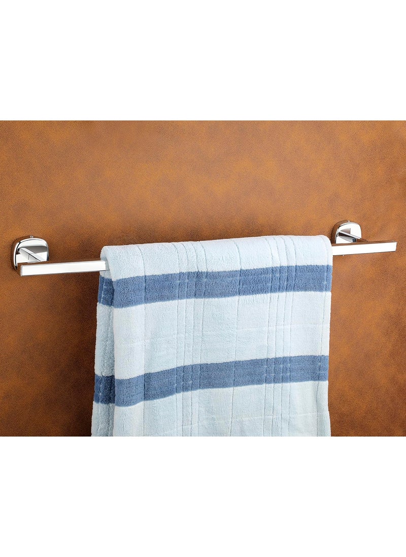 iSTAR iSTAR Stainless Steel 24 Inch Towel Rod for Bathroom Bar Stand Hanger Cloth Holder Chrome Finish Bathroom Accessories (Silver)  - Image 1