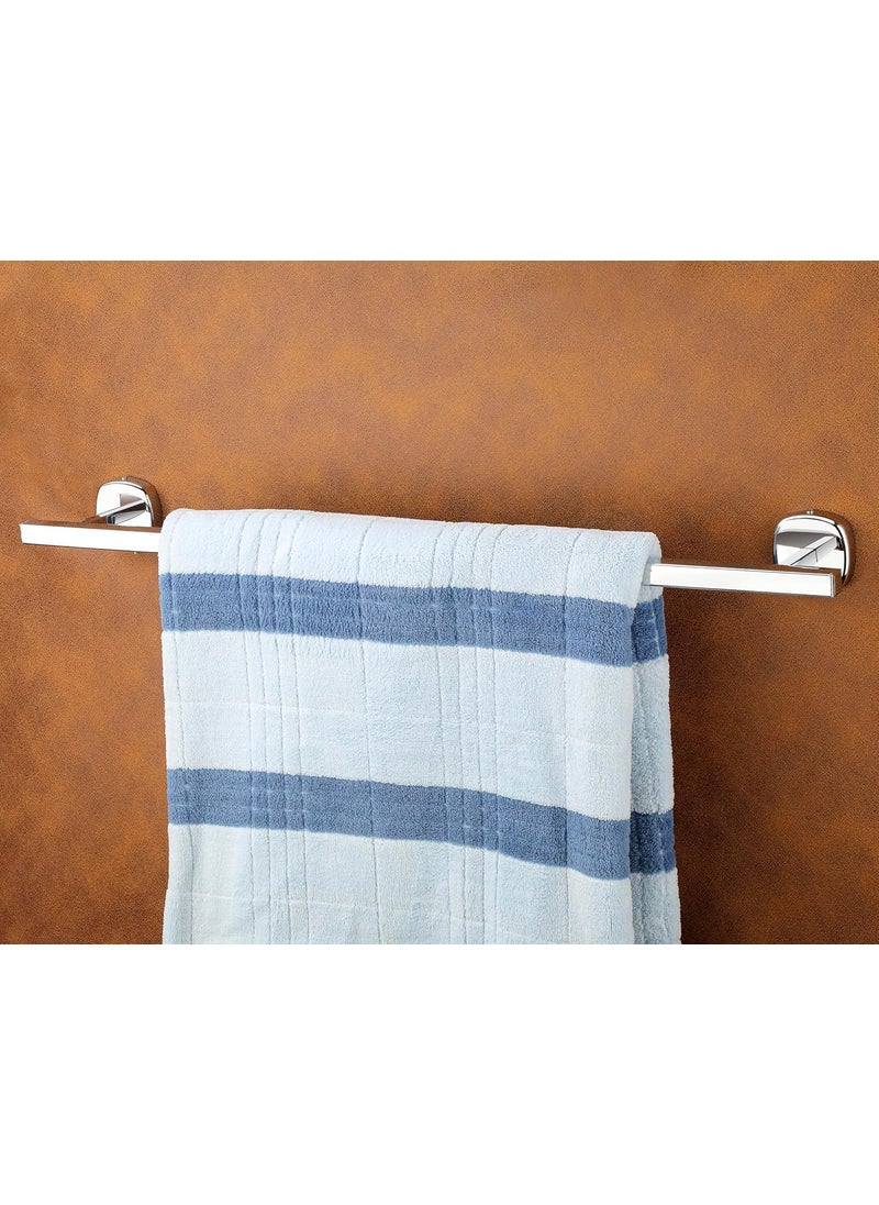 iSTAR iSTAR Stainless Steel 24 Inch Towel Rod for Bathroom Bar Stand Hanger Cloth Holder Chrome Finish Bathroom Accessories (Silver)  - Image 4