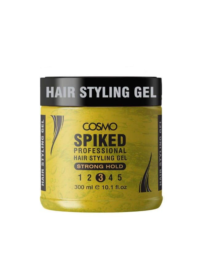 COSMO Strong Hold Spiked Professional Hair Styling Gel For Men 300ML, Number 3  - Image 1