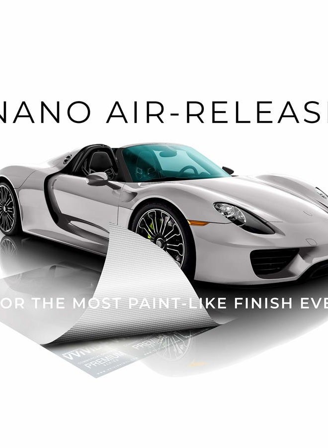 VViViD + Ultra Gloss Light Chalk Grey Vinyl (3ft x 5ft) - Image 4